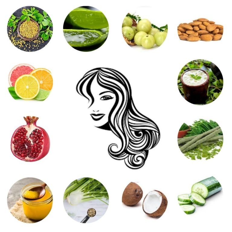 Hair Growth Fruits And Vegetables : Best 7 Food For Hair Growth And